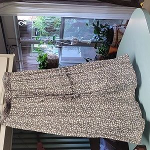 Made in India floral cotton skirt